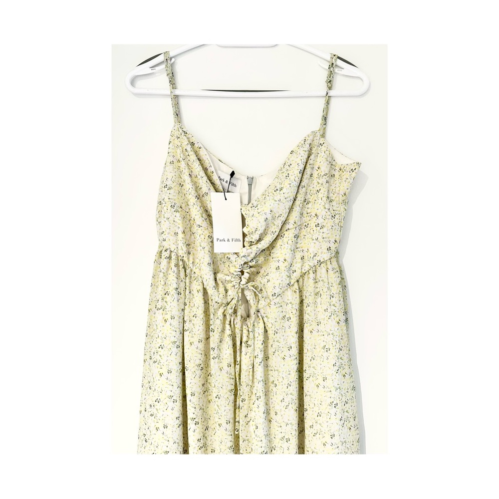 Park & Fifth Floral Cream Dress